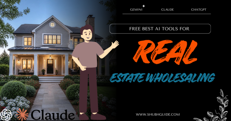 Free AI Tools for Real Estate Wholesaling