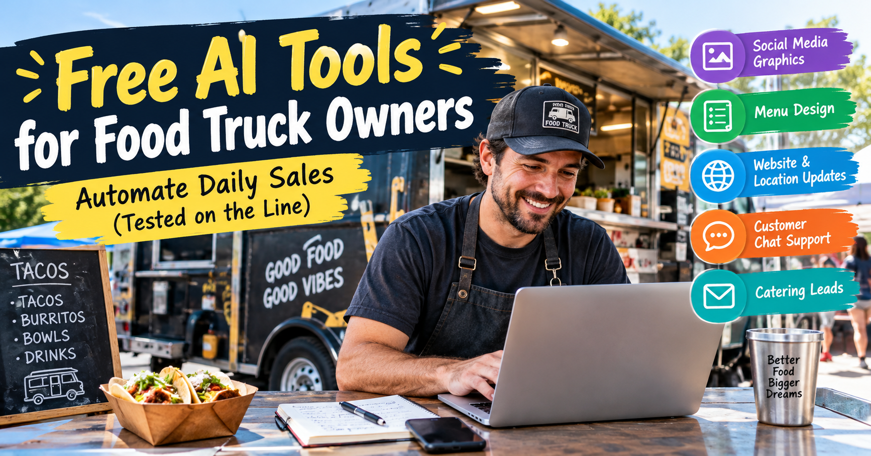 Free AI Tools for Food Truck Owners